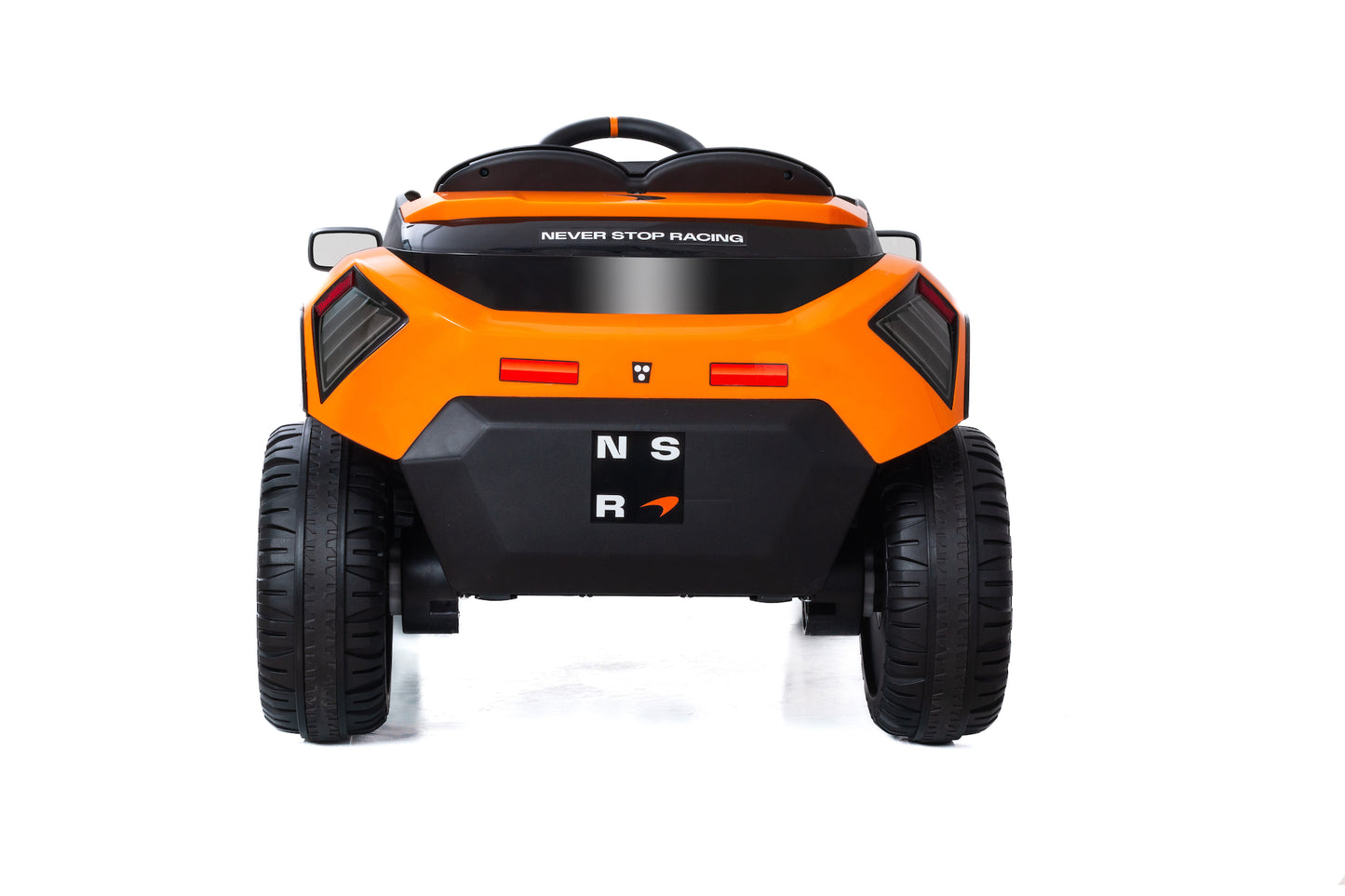 McLaren Rally Extreme 24v Ride on Car with Leather Seat EVA Wheels and Remote - Orange