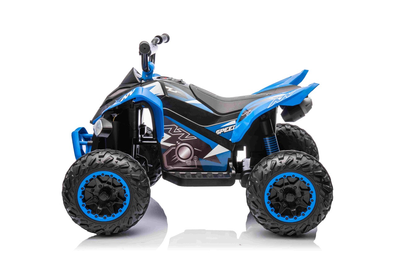 New 12V Kids Electric Ride on Quad Bike ATV Renegade in Blue