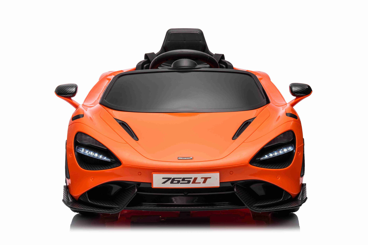 Mclaren 765LT Electric 12V Kids Ride on Toy Car With Remote - Orange