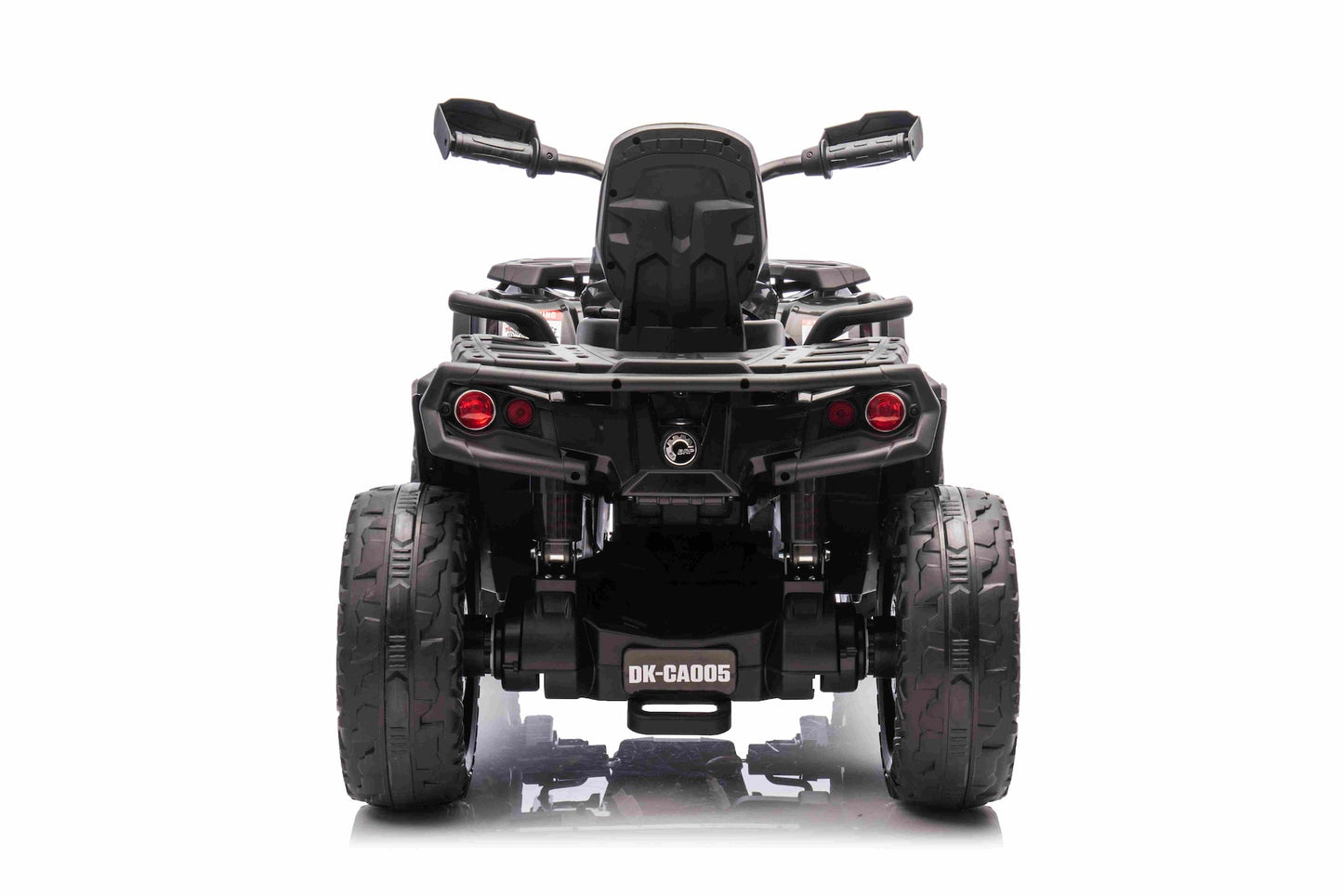 Licensed Cam Am 24V Electric Kids Ride on Outlander Two Seats Quad Bike in Black