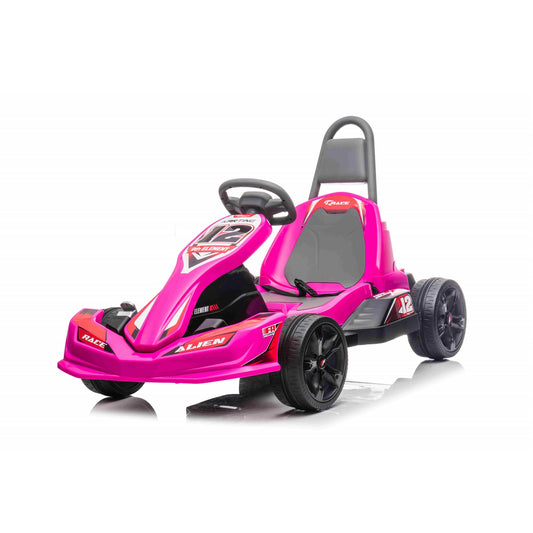 New Predatour 12V Electric Kids Ride on Go Kart with Parent Remote - EVA Wheels