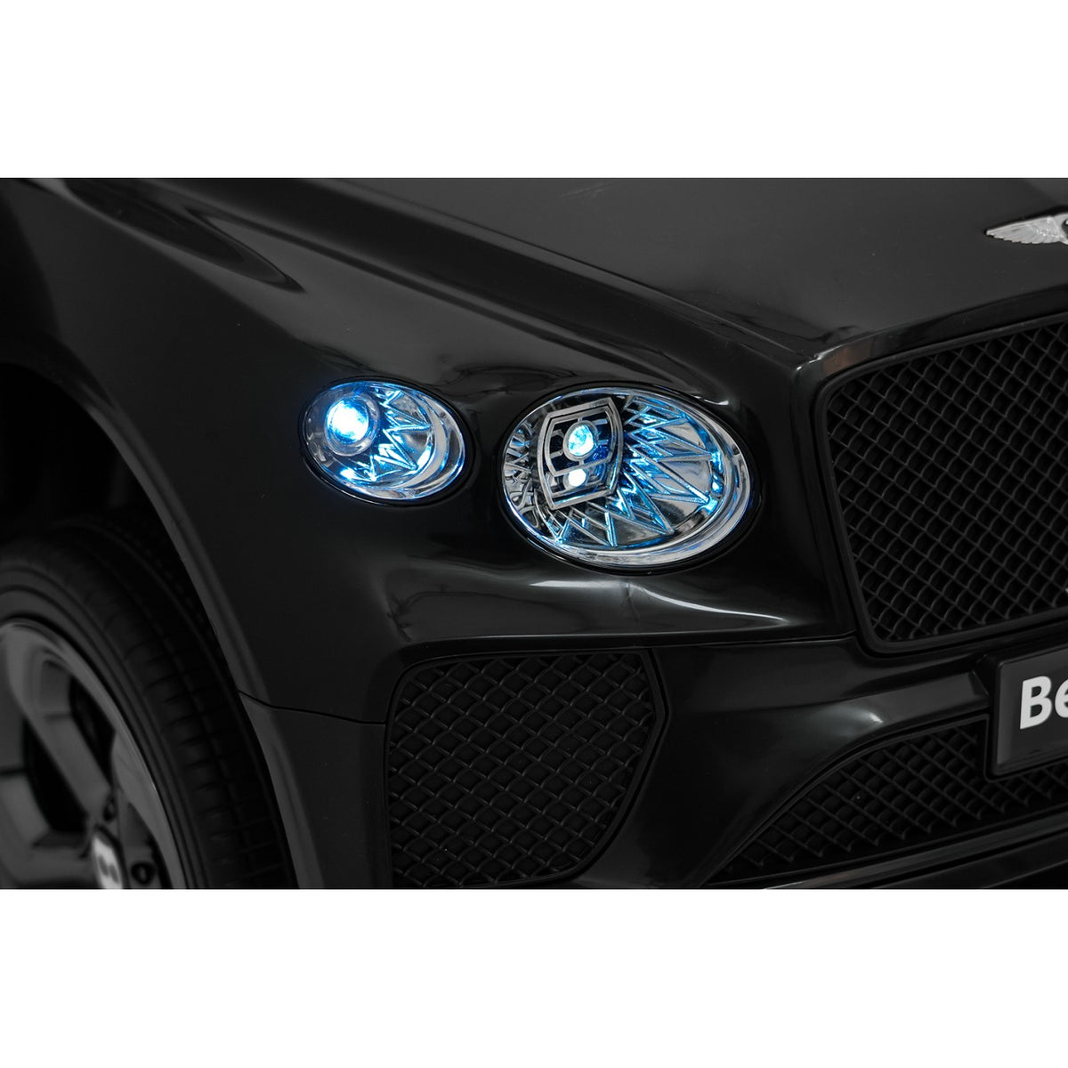 Bentley Bentayga S Kids 12v Ride On Car with Remote in Pink - Leather Seat & EVA Wheels