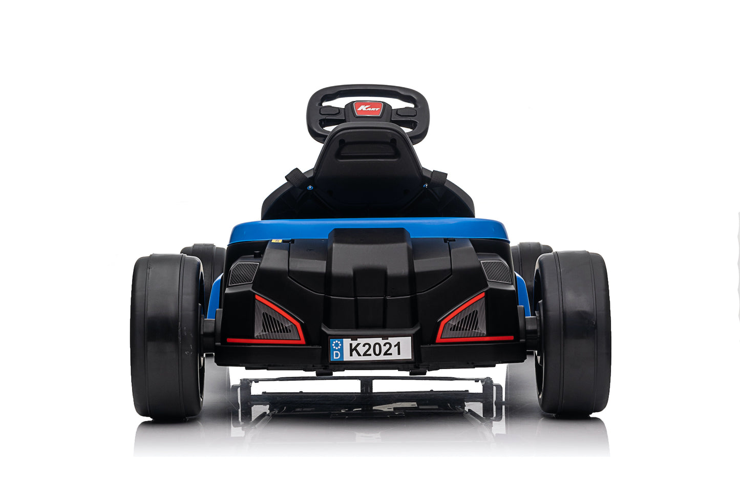 Top Driver Kart 24V Drift Electric Kids Ride on Go Kart - Blue