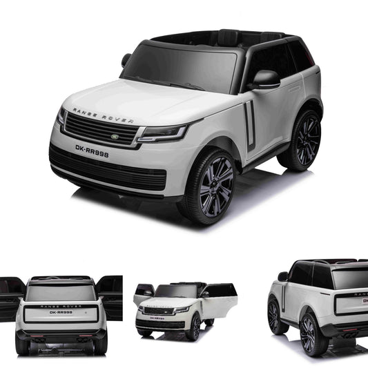 Licensed 2023 Range Rover HSE 2 Seater 24V Kids Ride on Car with Parent Remote - White