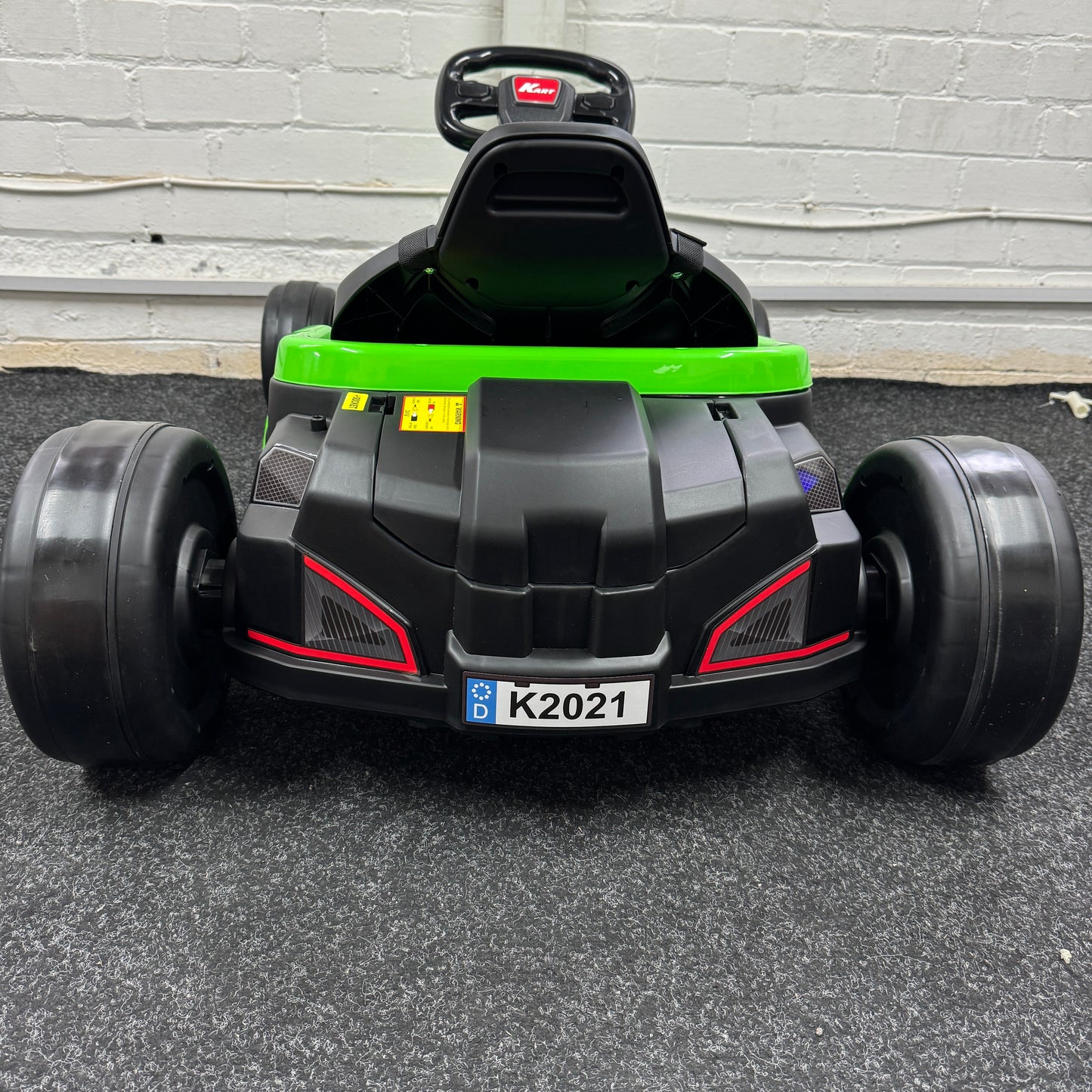 New Top Driver Kart 24V Drift Electric Kids Ride on Go Kart - Green