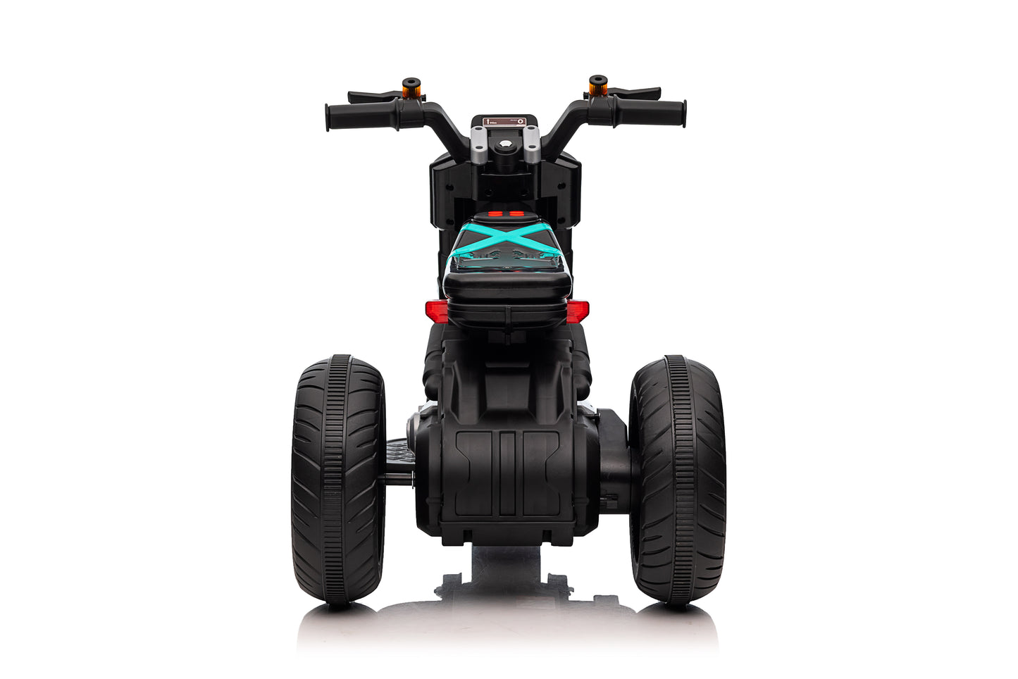 New 3 Wheel Motorbike Kids 6V Trike Electric Ride On Motorcycle - Black