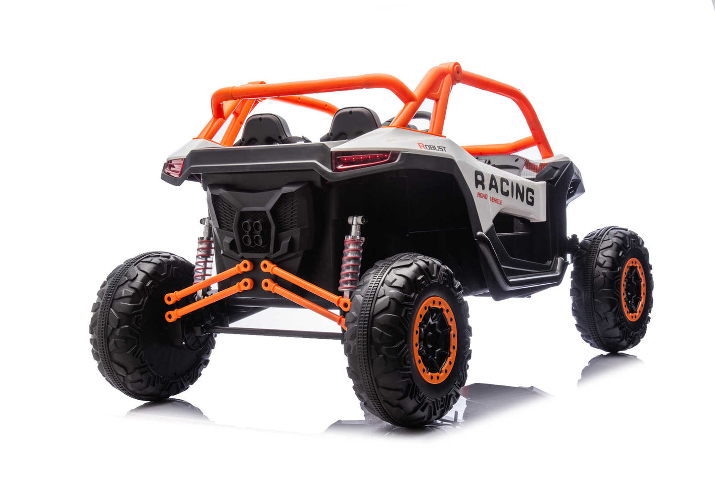 24v Two Seater Ride on Buggy With Remote Desert UTV with 4 x Motors - White