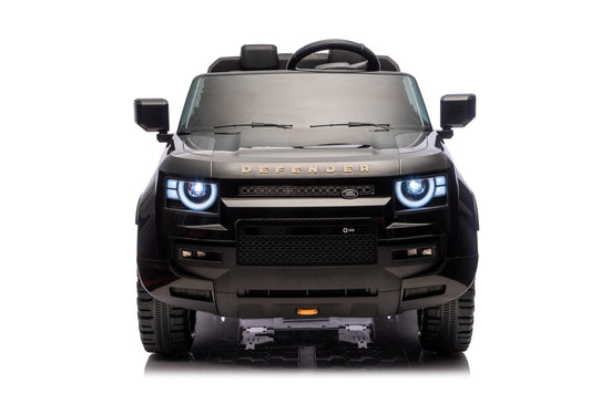 24V Land Rover Defender Octa 2 Seater Ride On Car with Remote in Black