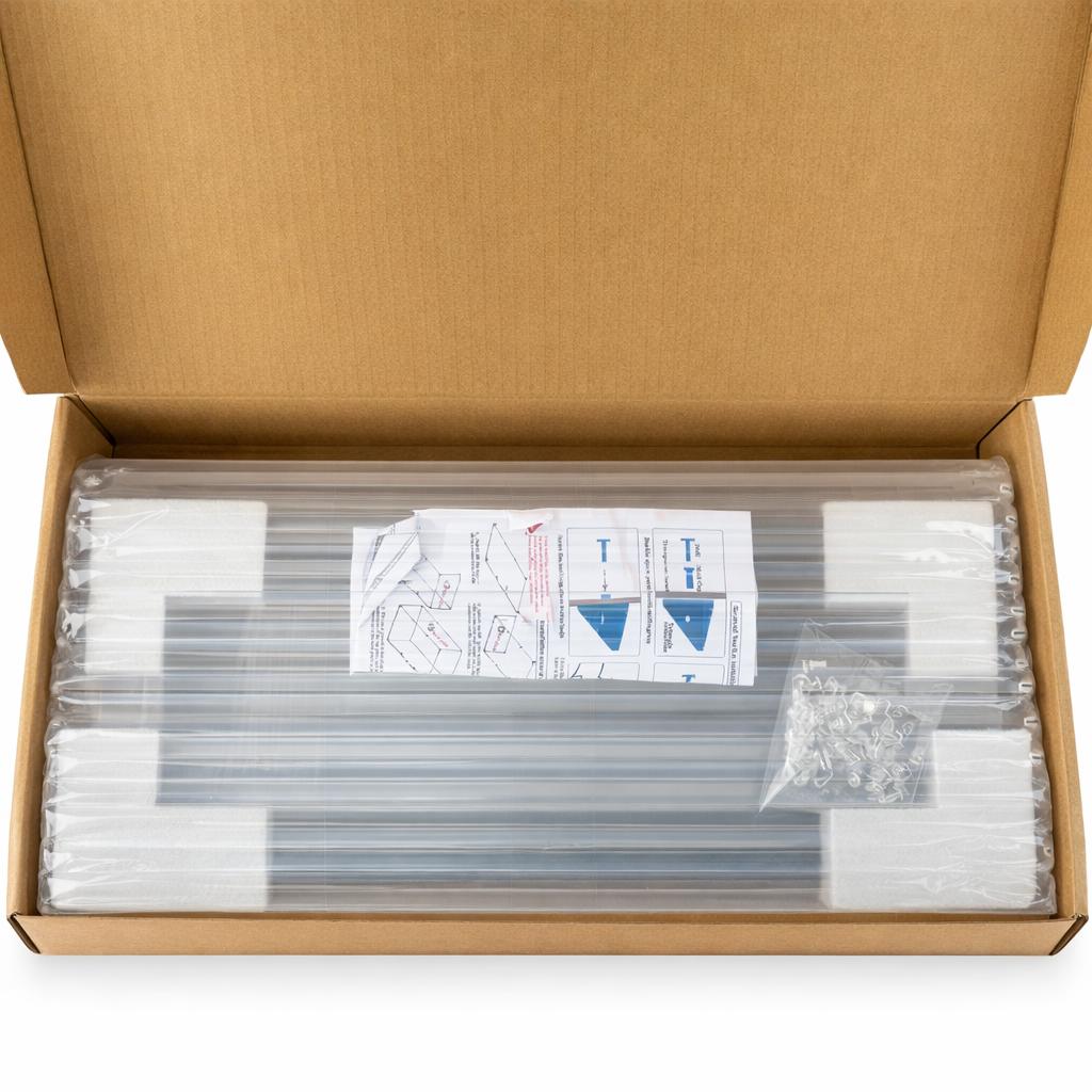 Large Acrylic Display Case Dustproof Protection Showcase Cube Collectibles Show Box