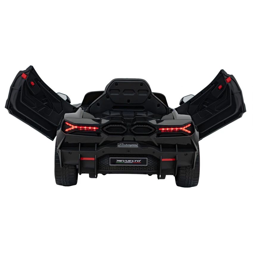 Licensed Lamborghini Revuelto 12V Kids Ride on Car With Remote - Black