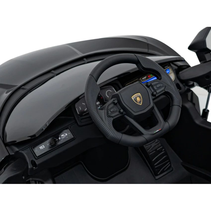 Licensed Lamborghini Revuelto 12V Kids Ride on Car With Remote - Black