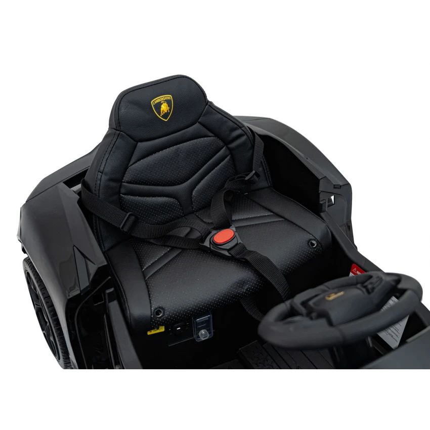 Licensed Lamborghini Revuelto 12V Kids Ride on Car With Remote - Black