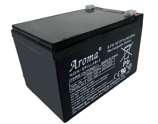 Replacement 12v-14ah Rechargeable Sealed Lead Acid VRLA Battery 6-FM-14(12V14ah/20Hr)
