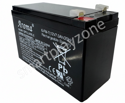 12V Rechargeable Battery for Ride on Kids Electric Cars Jeeps Quad Bikes 6-FM-7(12v-7.0ah/20Hr)