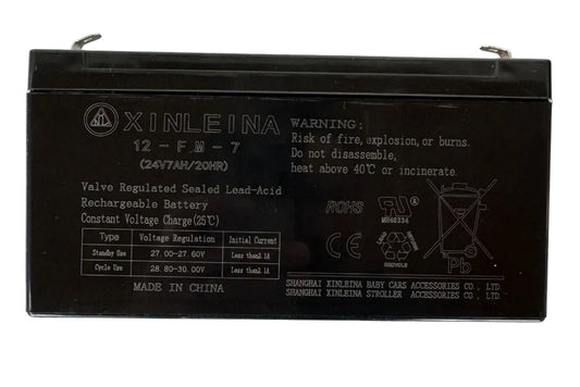 24v-7ah Rechargeable Battery for Ride on Kids Electric Cars Quad Bikes 12-FM-7(24V7.0ah/20Hr)