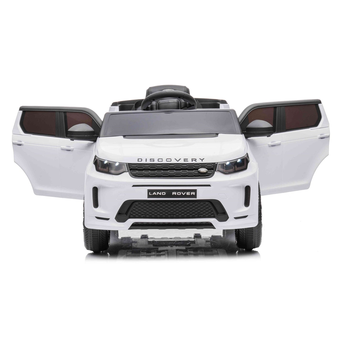 Licensed Range Discovery Sport 12v Kids Ride on Car with Remote - White