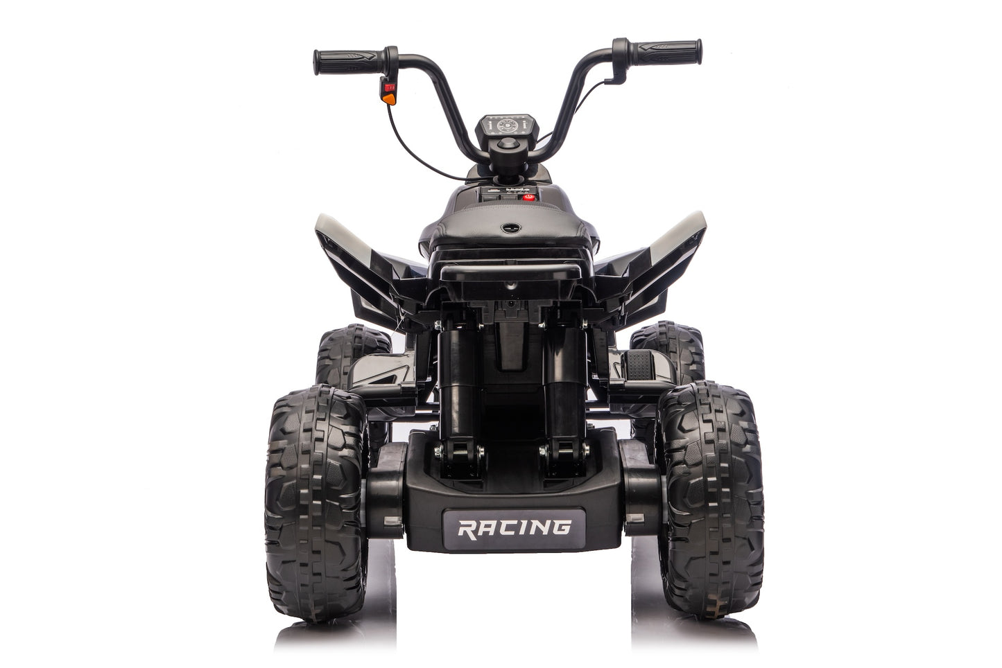 New 24V Kids Electric Ride on Quad Bike ATV 2x200W Motors EVA Wheels Black