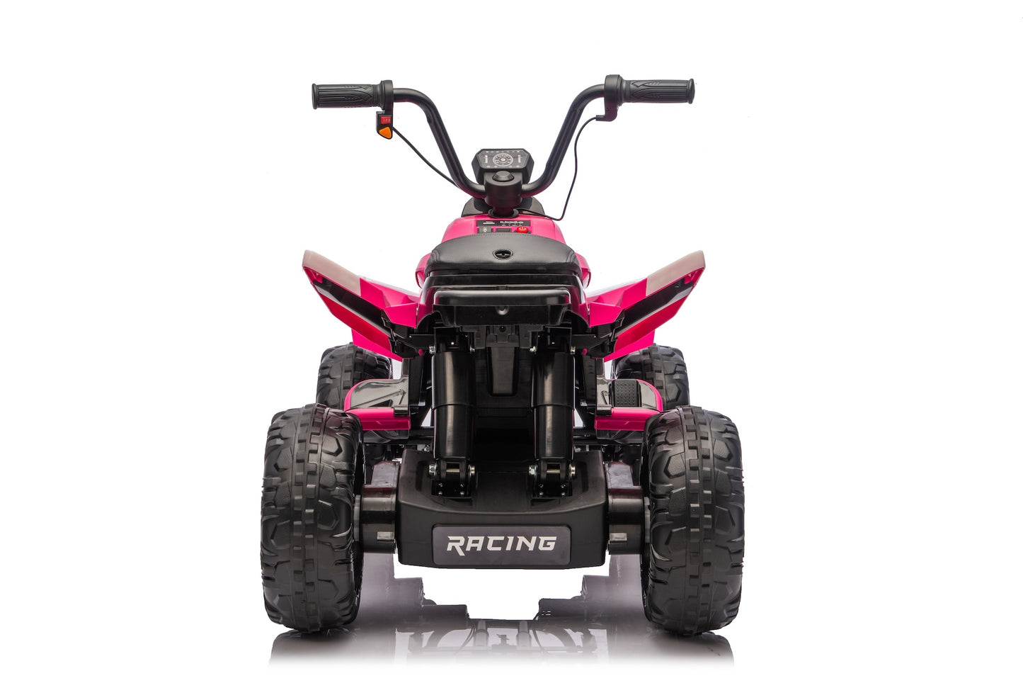 24V Kids Ride on Electric Quad Bike ATV 2x200W Motors EVA Wheels Dark Pink
