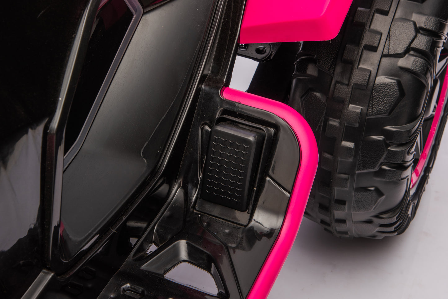 24V Kids Ride on Electric Quad Bike ATV 2x200W Motors EVA Wheels Dark Pink