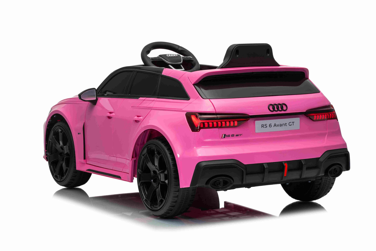 Licensed AUDI RS6 Avant GT Kids Ride on Car With Remote 12V-7AH & 4 x Motors - Pink