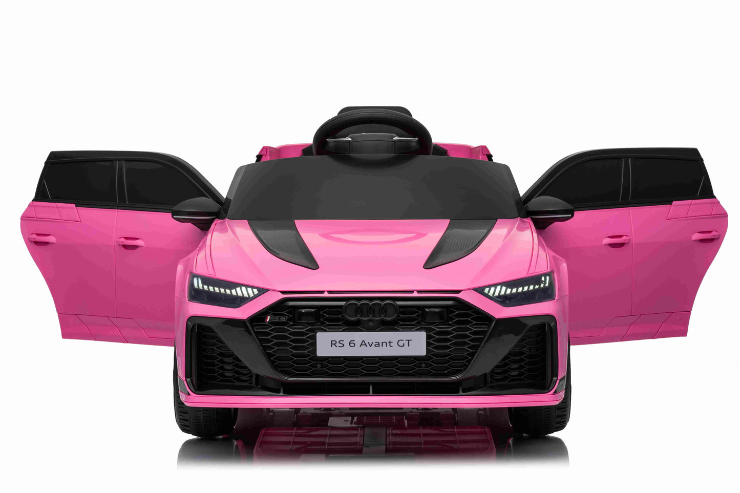 Licensed AUDI RS6 Avant GT Kids Ride on Car With Remote 12V-7AH & 4 x Motors - Pink