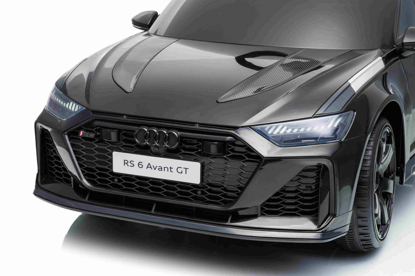 Licensed AUDI RS6 Avant GT Kids Ride on Car With Remote 12V-7AH & 4 x Motors - Black