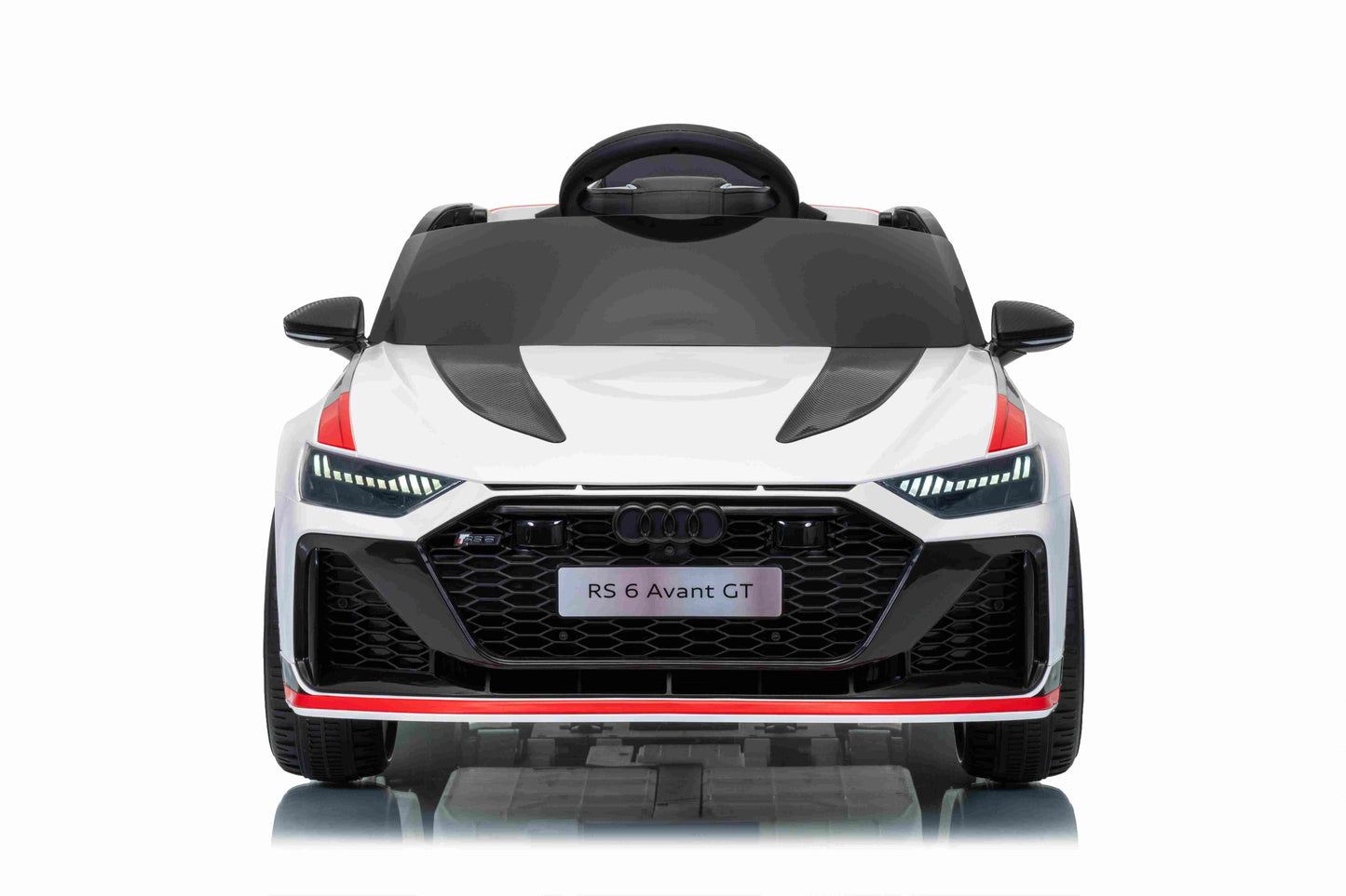 Licensed AUDI RS6 Avant GT Kids Ride on Car With Remote 12V-7AH & 4 x Motors - White