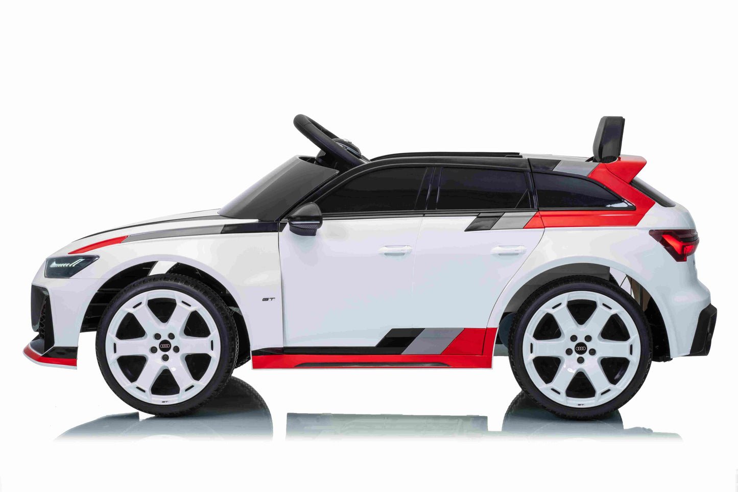 Licensed AUDI RS6 Avant GT Kids Ride on Car With Remote 12V-7AH & 4 x Motors - White