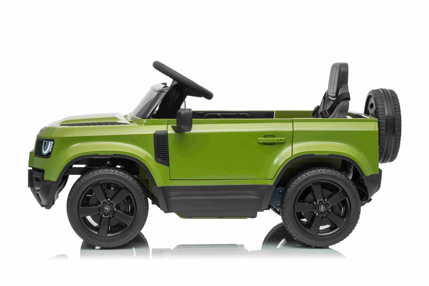 12V Land Rover Defender Octa Kids Ride On Car with Remote in Green - Leather Seat & EVA Wheels (Copy) (Copy)