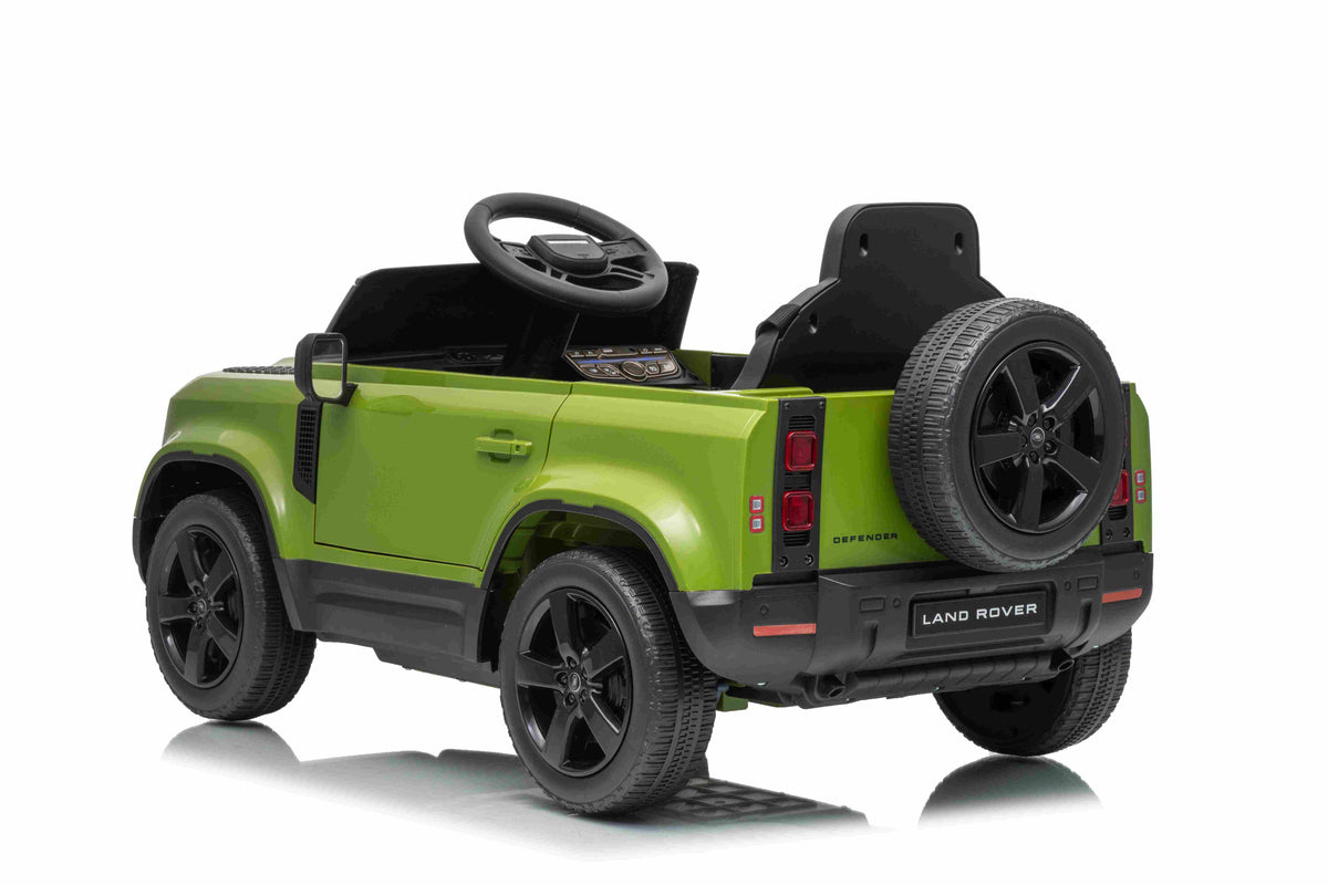 12V Land Rover Defender Octa Kids Ride On Car with Remote in Green - Leather Seat & EVA Wheels (Copy) (Copy)