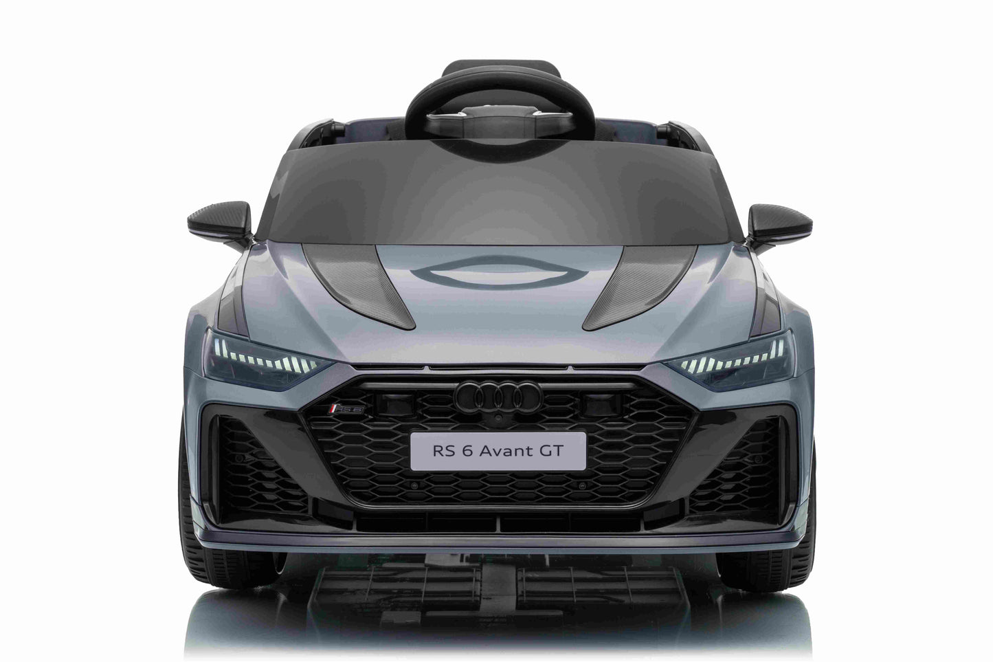 Licensed AUDI RS6 Avant GT Kids Ride on Car With Remote 12V-7AH & 4 x Motors - Grey