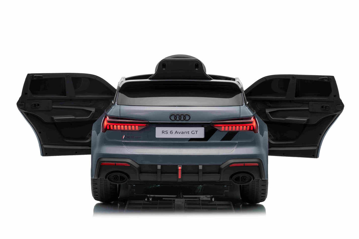 Licensed AUDI RS6 Avant GT Kids Ride on Car With Remote 12V-7AH & 4 x Motors - Grey