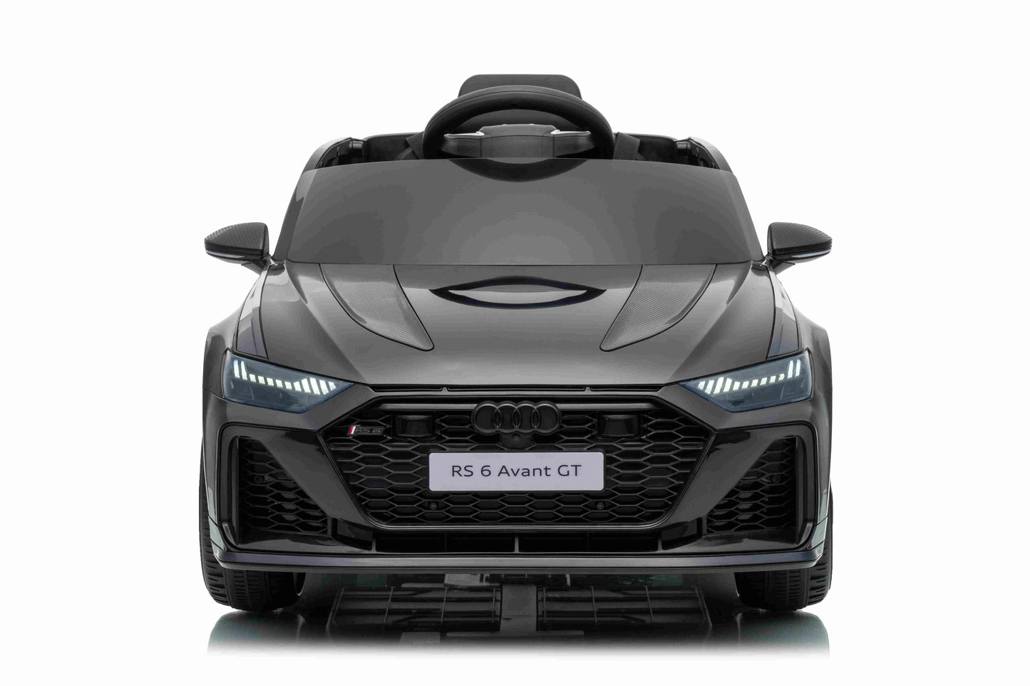 Licensed AUDI RS6 Avant GT Kids Ride on Car With Remote 12V-7AH & 4 x Motors - Black