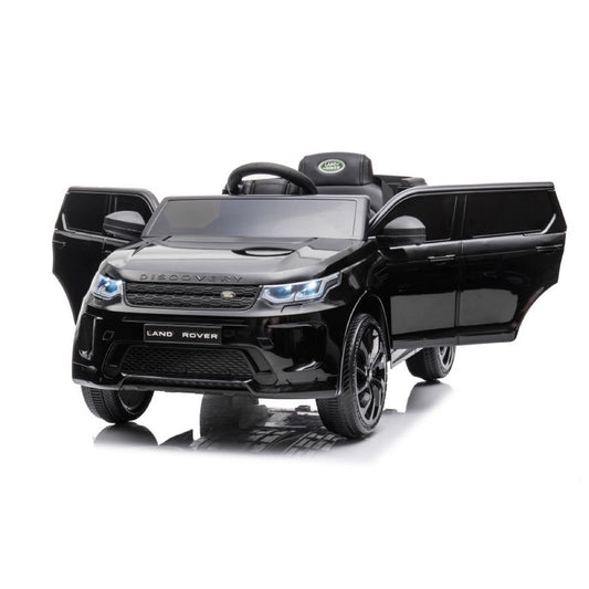 Licensed Range Discovery Sport 12v Kids Ride on Car with Remote - Metallic Black