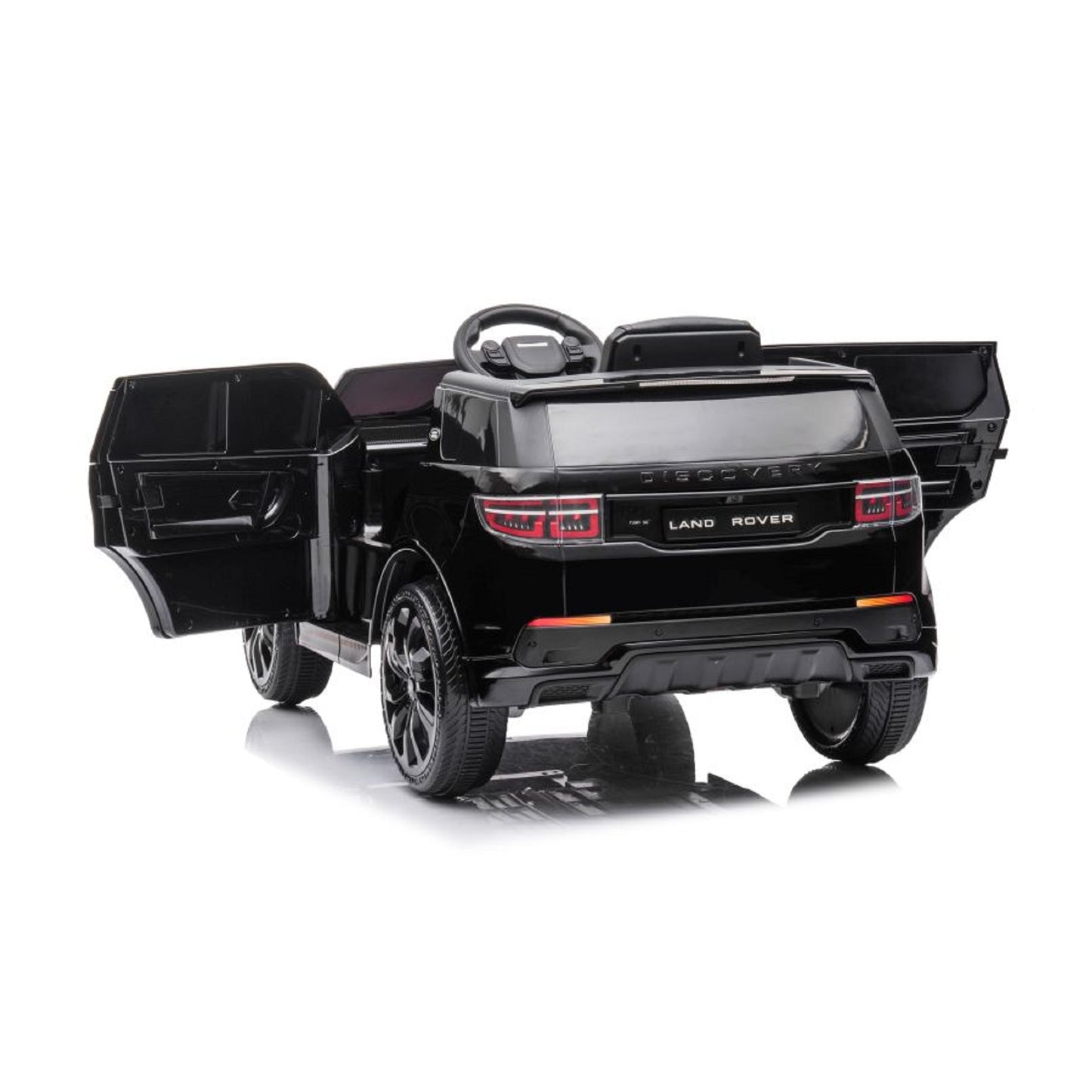 Licensed Range Discovery Sport 12v Kids Ride on Car with Remote - Metallic Black