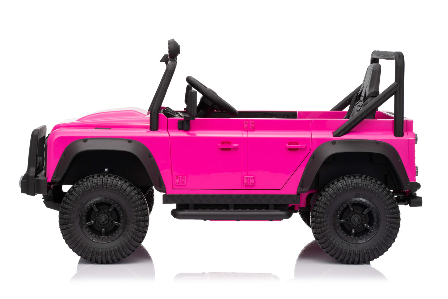 Land Rover Defender 110 SVX Spectra 24v Ride On Car with Remote Pink