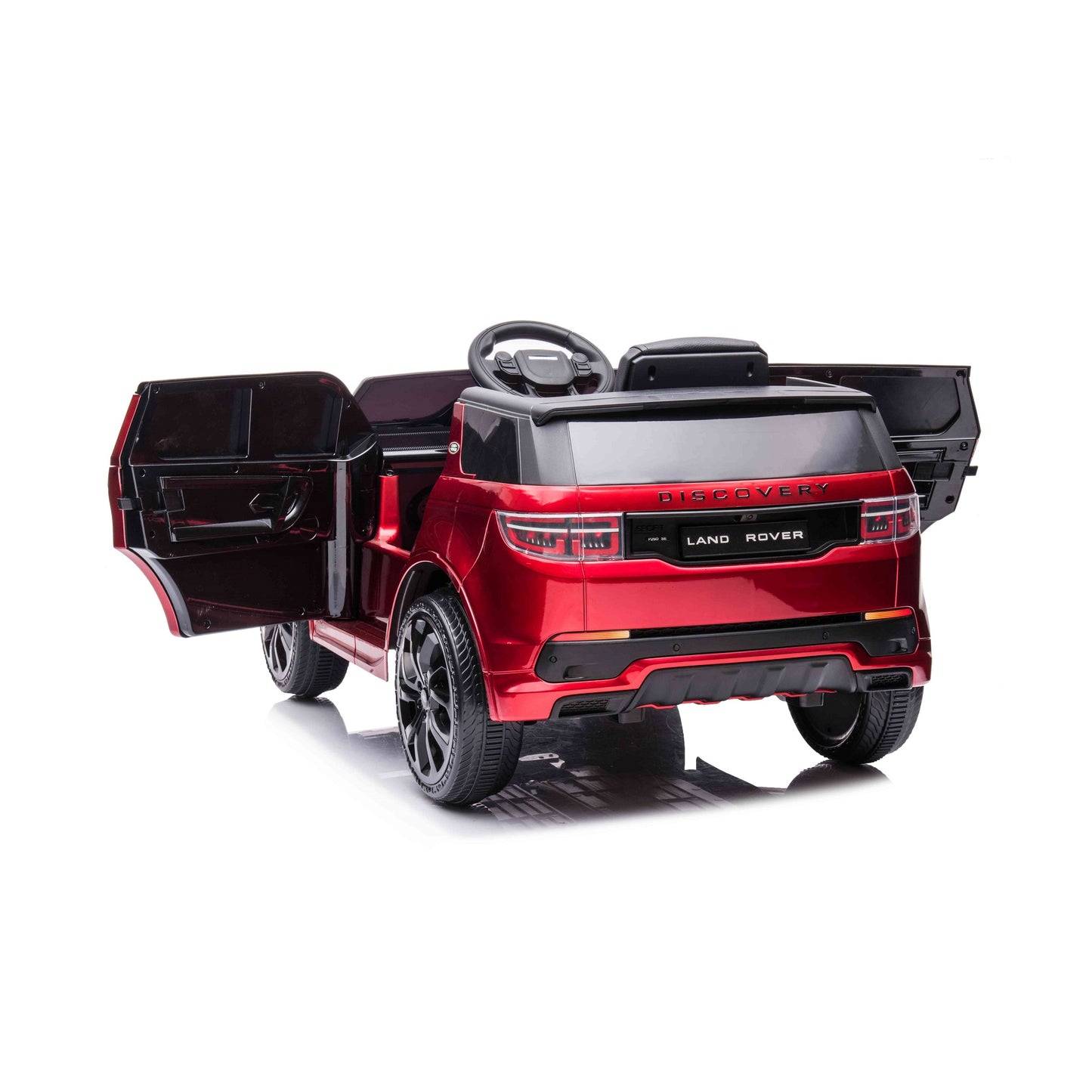 Licensed Range Discovery Sport 12v Kids Ride on Car with Remote -Metallic Red