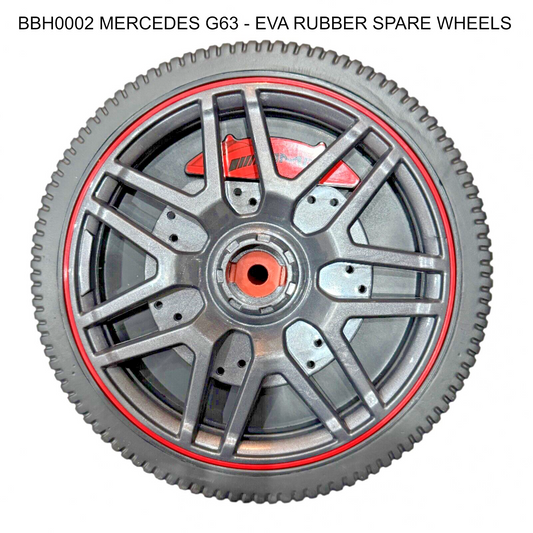 EVA Wheel for BBH0002 Mercedes G63 12v Ride on Car - Spare Part Wheels