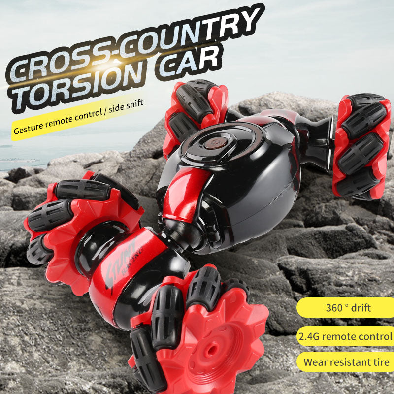 4WD 360° RC Stunt Car Remote Control Toy Hand Gesture Sensing Off-Road Car