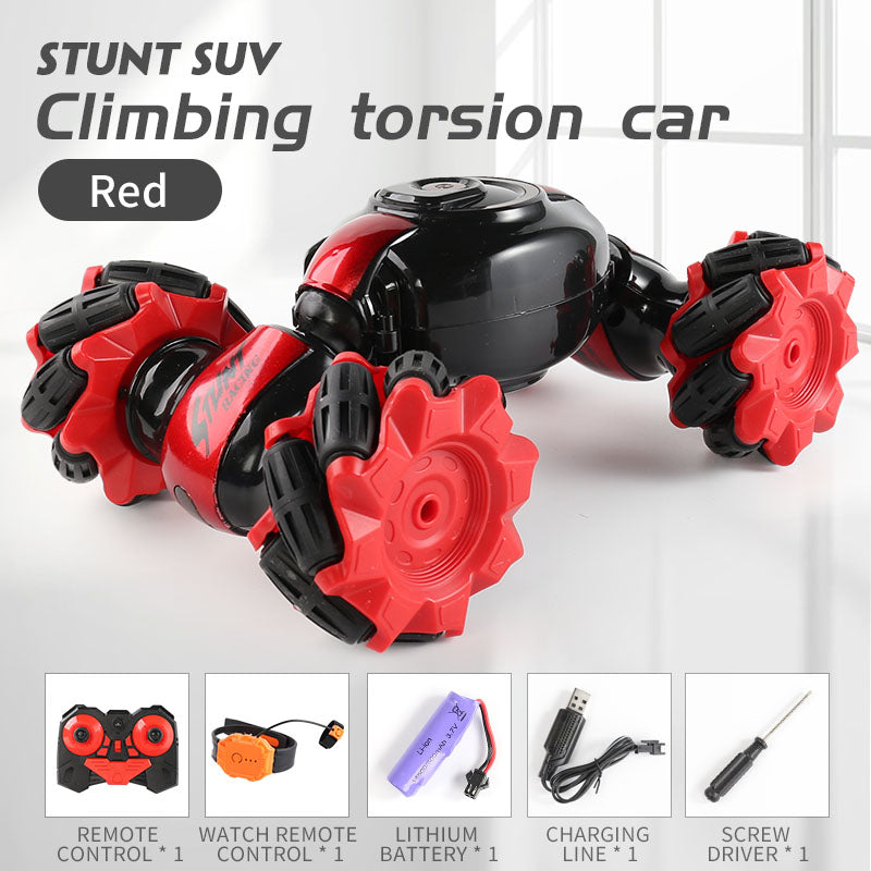 4WD 360° RC Stunt Car Remote Control Toy Hand Gesture Sensing Off-Road Car