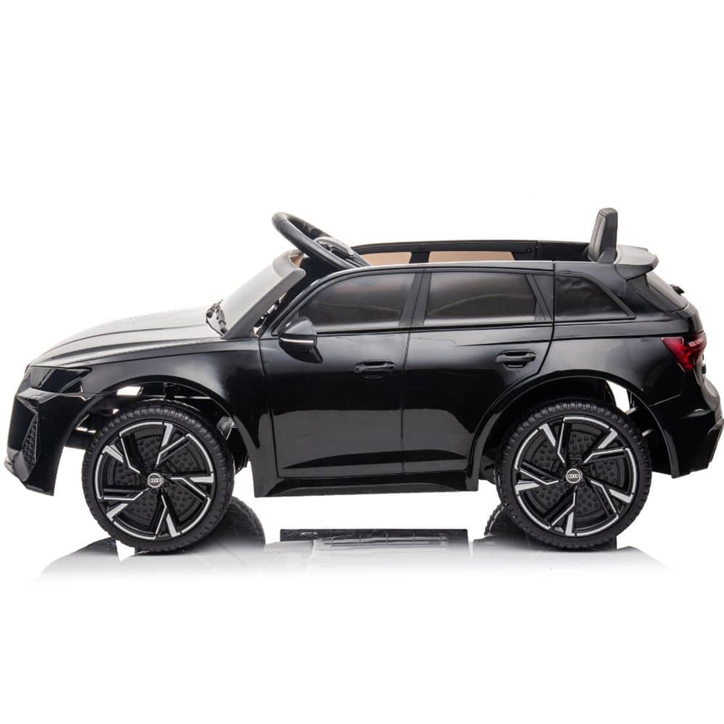 Licensed AUDI RS6 Avant 12V Kids Electric Ride on Car With Remote - Black