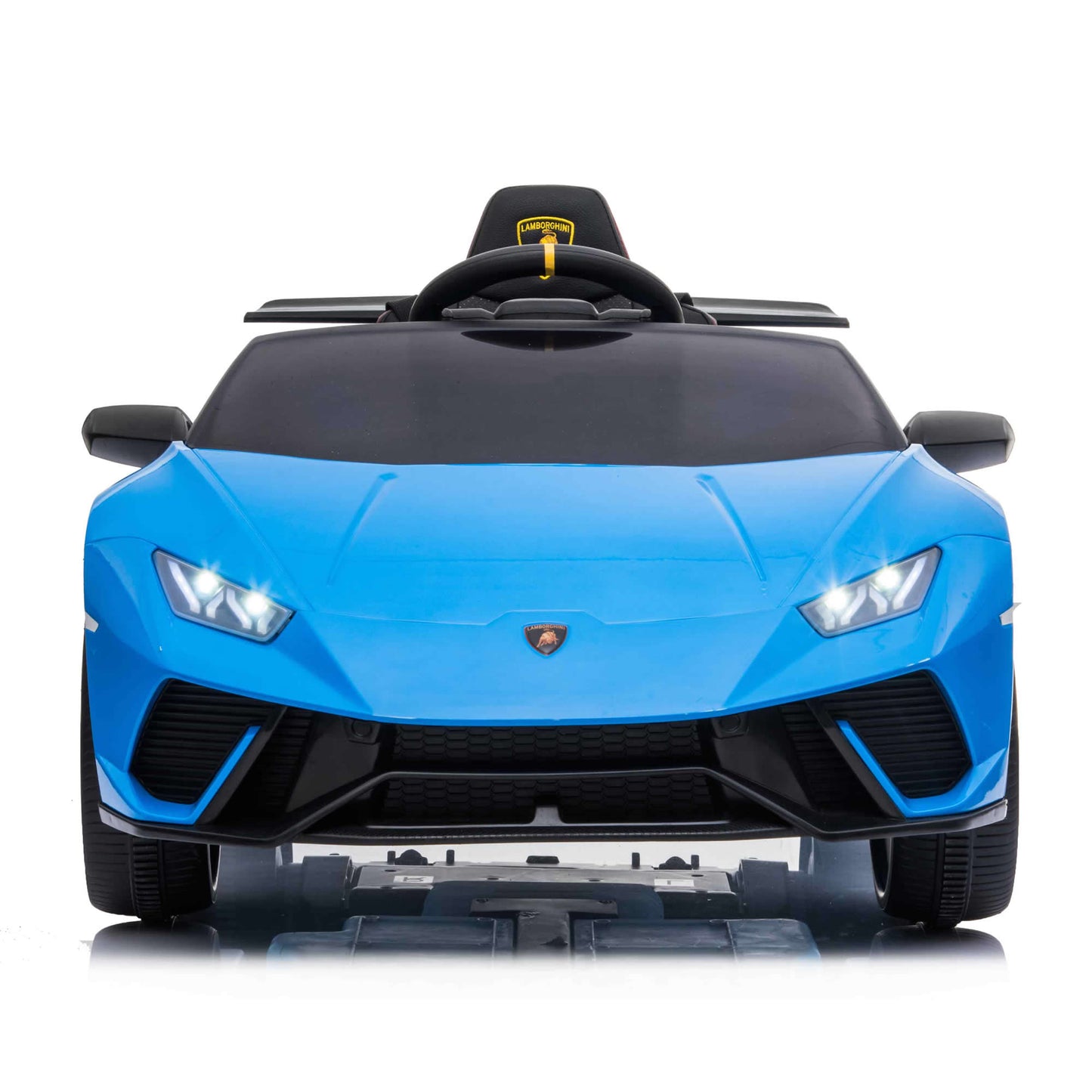 Licensed Lamborghini Huracan 12V Kids Ride on Car With Remote - Blue